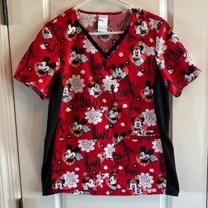 Women’s Disney scrub top